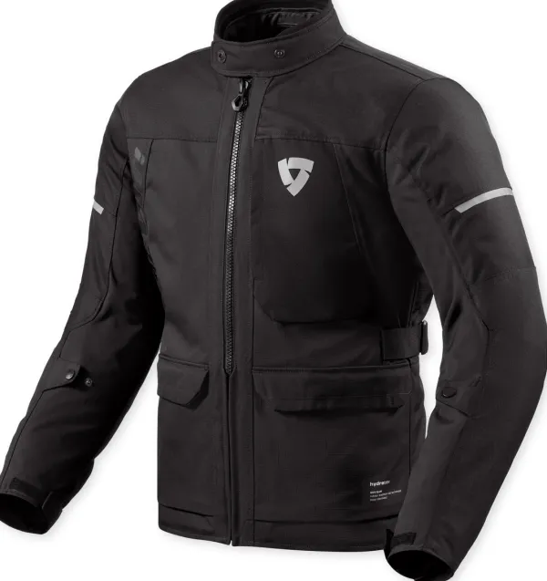 REV'IT Convergent H2O Motorjas Black> Motorjassen
