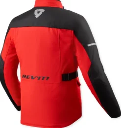REV'IT Convergent H2O Motorjas Red/Black><noscript><img width=