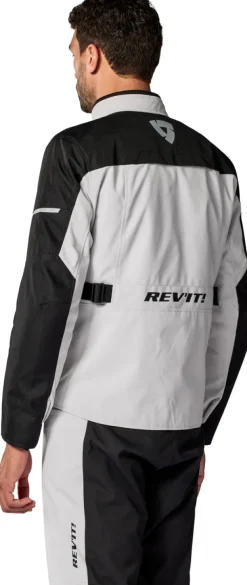 REV'IT Convergent H2O Motorjas Silver/Black><noscript><img width=