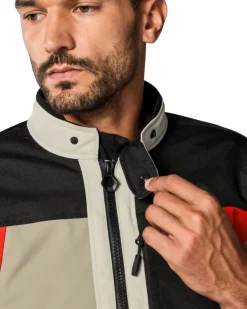 REV'IT Convergent H2O Motorjas Sand/Red><noscript><img width=