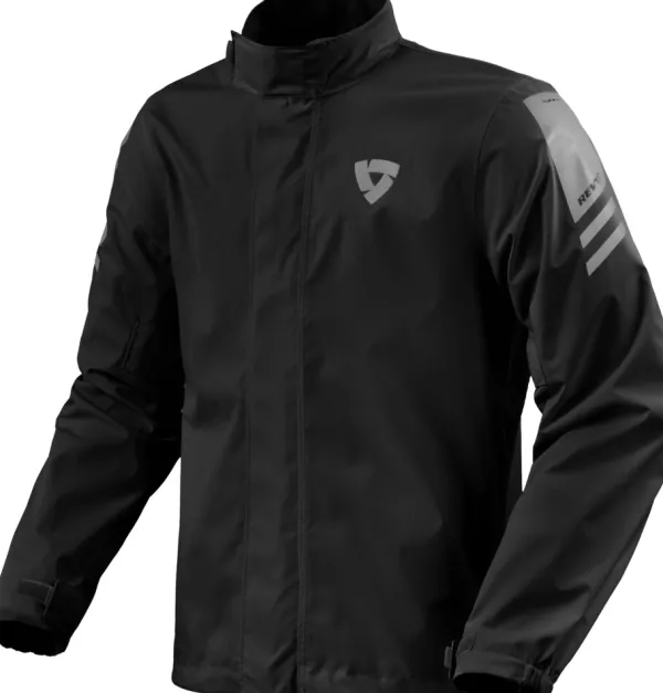 REV'IT Cyclone 4 H2O Rainjacket Black> Regenkleding