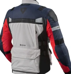 REV'IT Defender 3 GTX Motorjas Red/Blue> Motorjassen