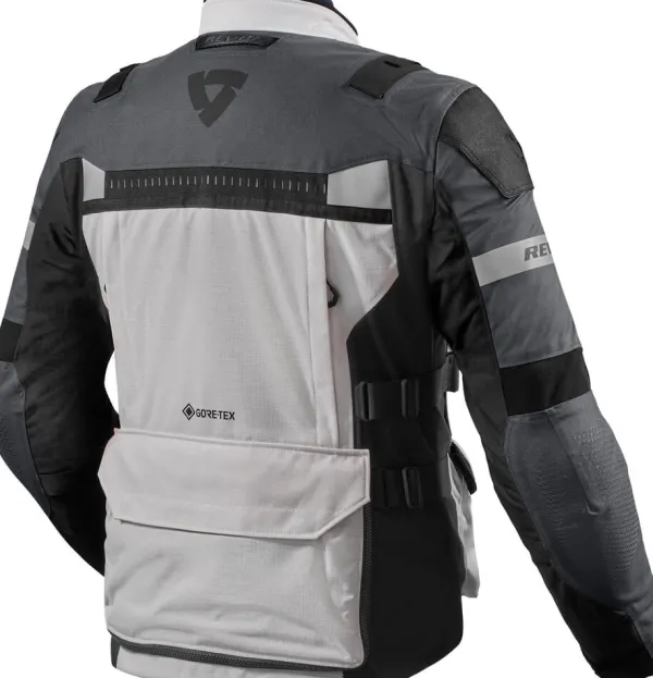 REV'IT Defender 3 GTX Motorjas Silver/Antracite> Motorjassen
