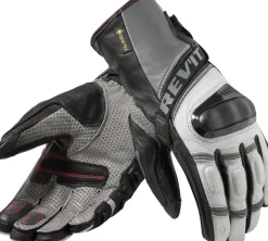 REV'IT Dominator 3 GTX Gloves Light Grey/Anthracite> Motorhandschoenen