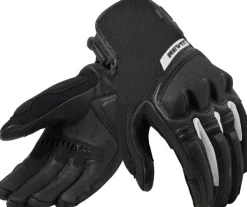 REV'IT Duty Ladies Gloves Black/White> Motorhandschoenen