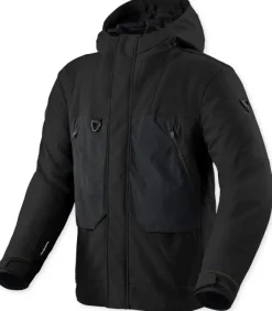 REV'IT Entropy H2O Motorjas Black> Motorjassen