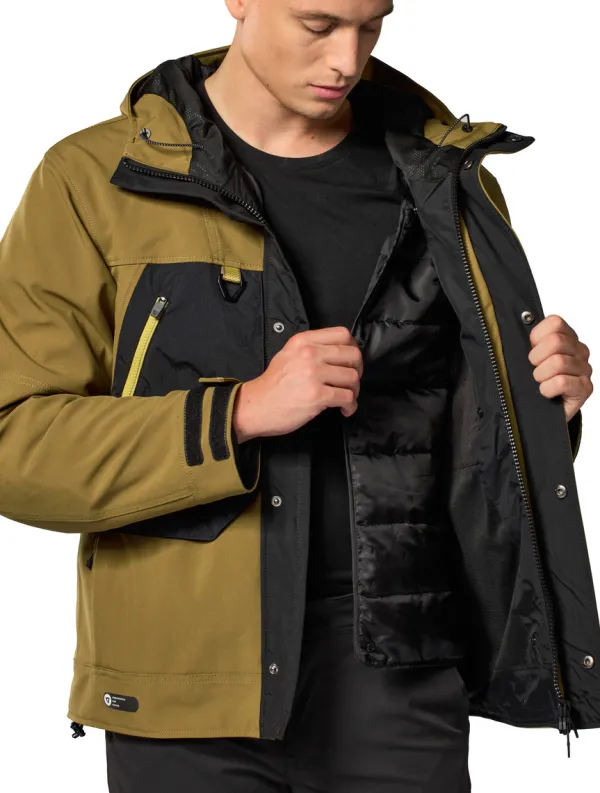 REV'IT Entropy H2O Motorjas Brown/Black> Motorjassen