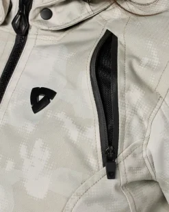 REV'IT Flare 3 H2O Ladies Motorjas Camo Grey/White><noscript><img width=