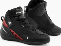 REV'IT G-Force 2 H2O Shoes Black/Neon Red>Heren Casual Motorschoenen|Heren Motorschoenen