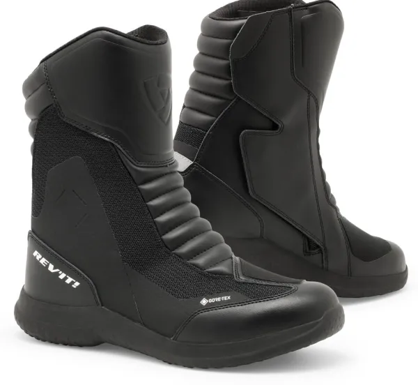 REV'IT Grit GTX Boots Black>Heren Heren Motorlaarzen|Waterdichte Motorlaarzen