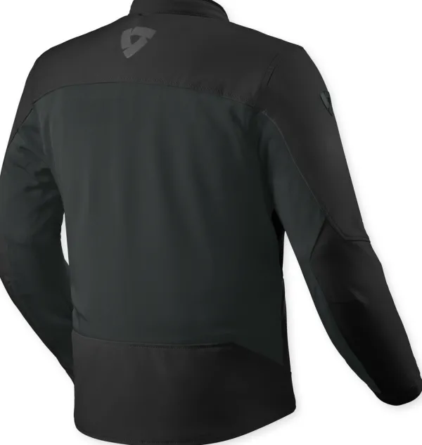 REV'IT Highcrest H2O Motorjas Black> Motorjassen