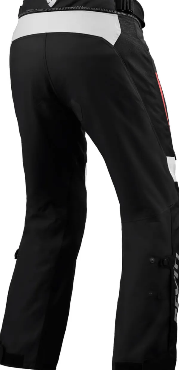 REV'IT Horizon 3 H2O Motorbroek Black/Red> Motorbroeken