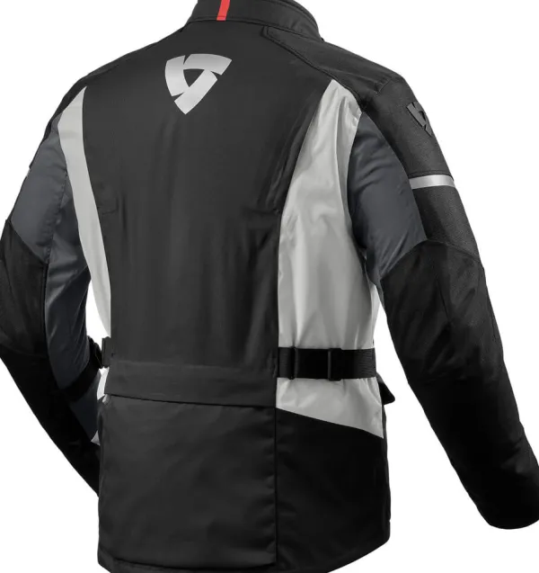REV'IT Horizon 3 H2O Motorjas Black/Red> Motorjassen