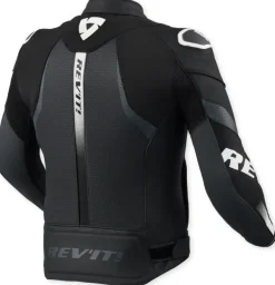 REV'IT Hyperspeed 3 Air Motorjas Black/White><noscript><img width=