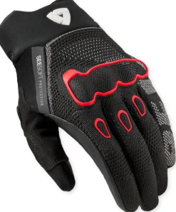 REV'IT Hyperspeed 3 Gloves Black/Neon Red><noscript><img width=