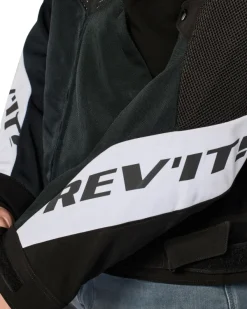 REV'IT Hyperspeed 3 GT Air Motorjas Black/White><noscript><img width=