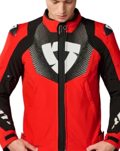 REV'IT Hyperspeed 3 H2O Motorjas Red/Black><noscript><img width=