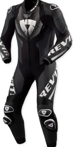REV'IT Hyperspeed 3 One Piece Black/White> Motorpakken