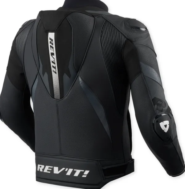 REV'IT Hyperspeed 3 Pro Motorjas Black/Anthracite> Motorjassen