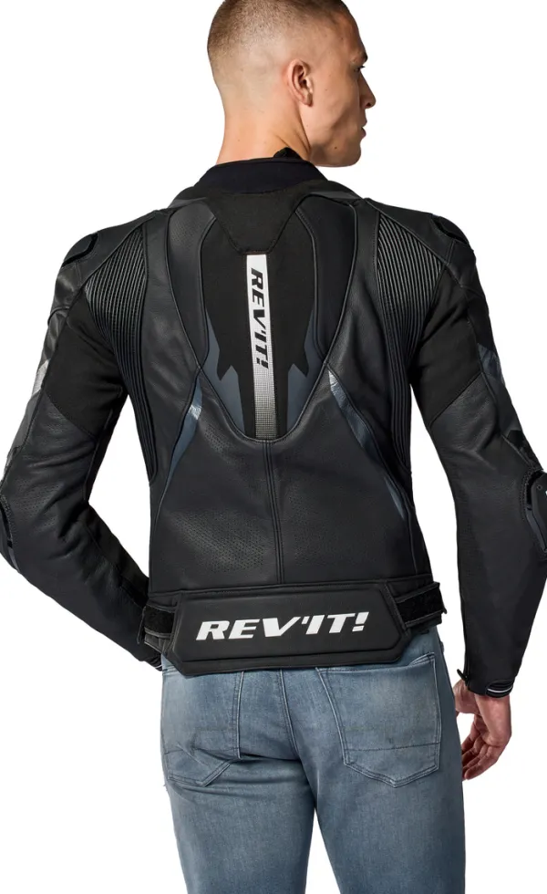 REV'IT Hyperspeed 3 Pro Motorjas Black/Anthracite> Motorjassen