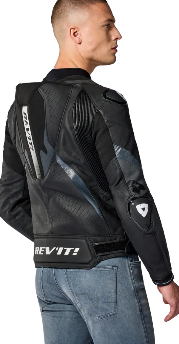 REV'IT Hyperspeed 3 Pro Motorjas Black/Anthracite> Motorjassen