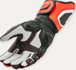 REV'IT Jerez 4 Gloves Neon Red/Black> Motorhandschoenen