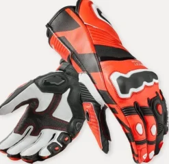 REV'IT Jerez 4 Gloves Neon Red/Black> Motorhandschoenen