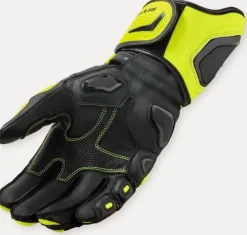 REV'IT Jerez 4 Gloves Neon Yellow/Black> Motorhandschoenen