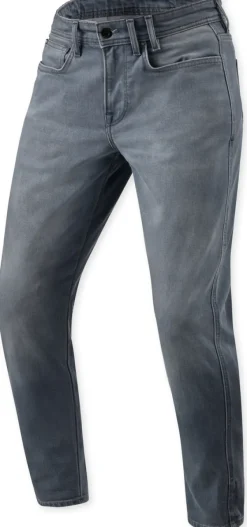 REV'IT Keegan Tapered Motorjeans Medium Grey Used> Motorjeans