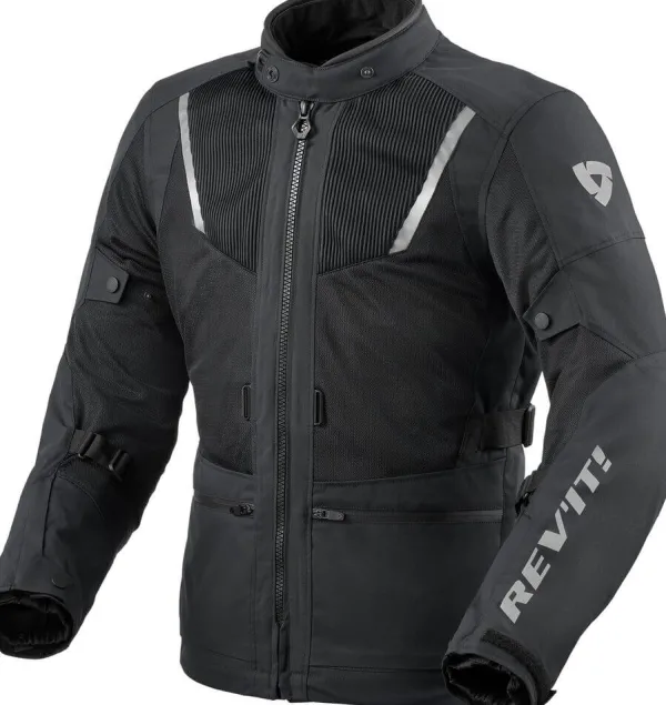 REV'IT Levante 2 H2O Motorjas Black> Motorjassen