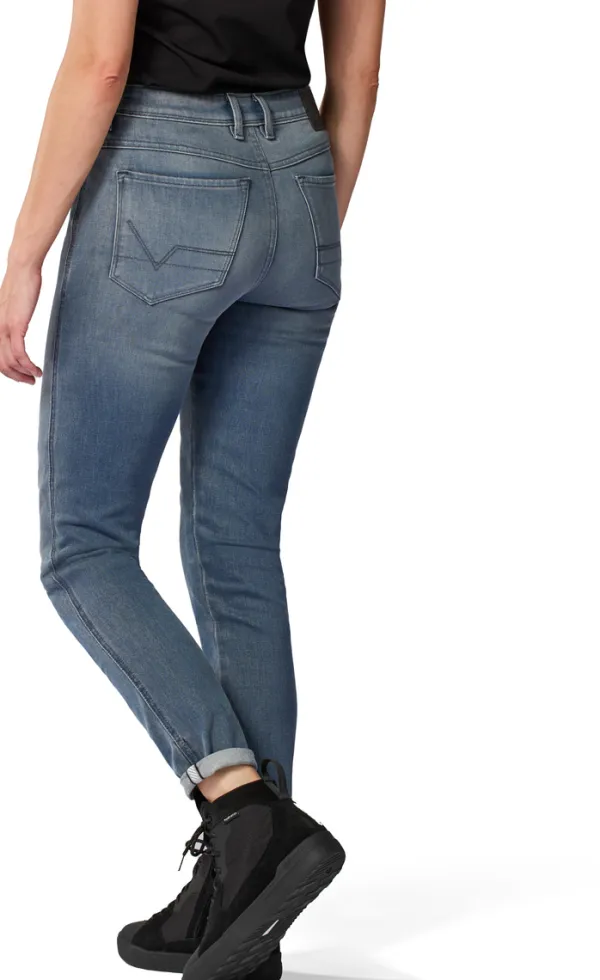 REV'IT Marley Ladies SK Motorjeans Medium Grey Used> Motorjeans