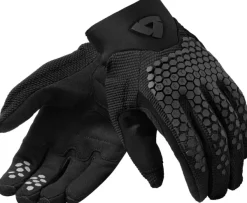 REV'IT Massif Gloves Black> Motorhandschoenen