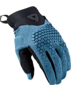 REV'IT Massif Gloves Blue> Motorhandschoenen