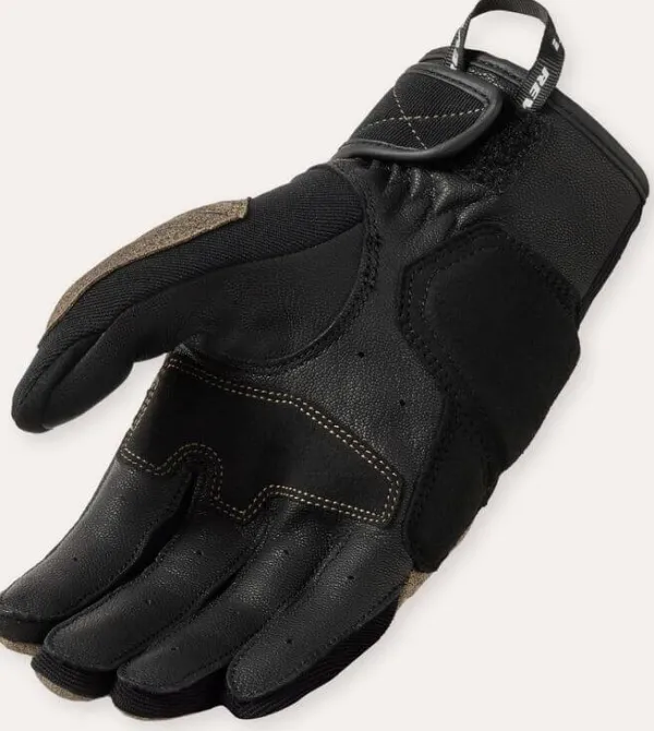 REV'IT Montford Gloves Sand/Black> Motorhandschoenen