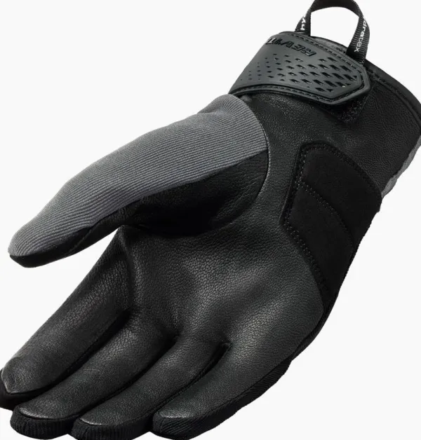 REV'IT Mosca 2 H2O Gloves Black/Grey> Motorhandschoenen