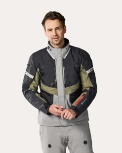 REV'IT Neptune 3 GTX Motorjas Black/Dark Green><noscript><img width=