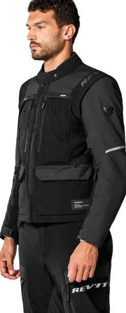 REV'IT Offtrack 3 H2O Motorjas Black><noscript><img width=