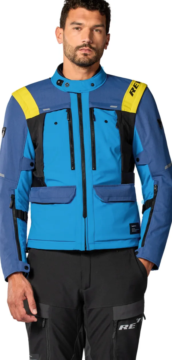 REV'IT Offtrack 3 H2O Motorjas Blue/Blue> Motorjassen