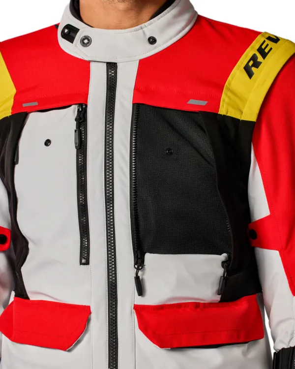 REV'IT Offtrack 3 H2O Motorjas Red/White> Motorjassen