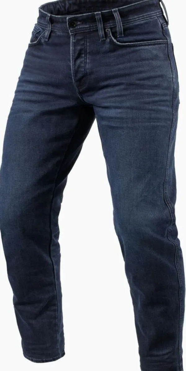 REV'IT Ortes TF Motorjeans Dark Blue/Black used> Motorjeans
