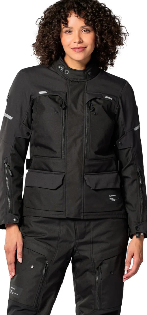 REV'IT Outback 5 H2O Ladies Motorjas Black> Motorjassen