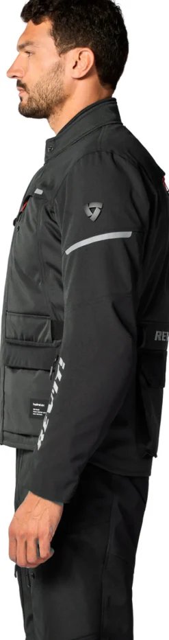 REV'IT Outback 5 H2O Motorjas Anthracite/Black><noscript><img width=