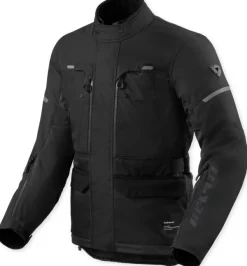 REV'IT Outback 5 H2O Motorjas Black><noscript><img width=