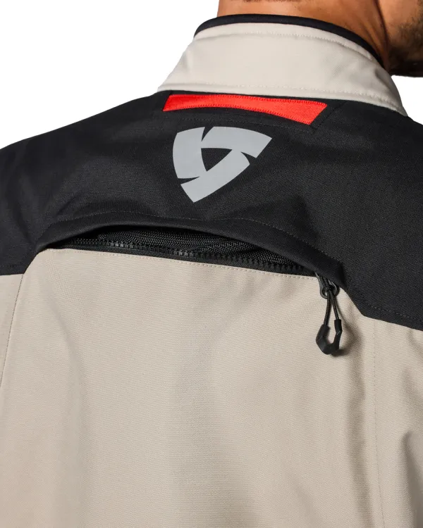 REV'IT Outback 5 H2O Motorjas Sand/Black> Motorjassen