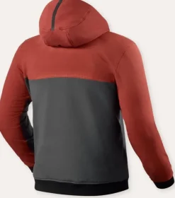 REV'IT Parabolica 2 Motorhoodie Burgundy Red/Grey><noscript><img width=