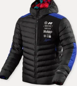 REV'IT Payload Motorjas Black/Blue> Motorjassen
