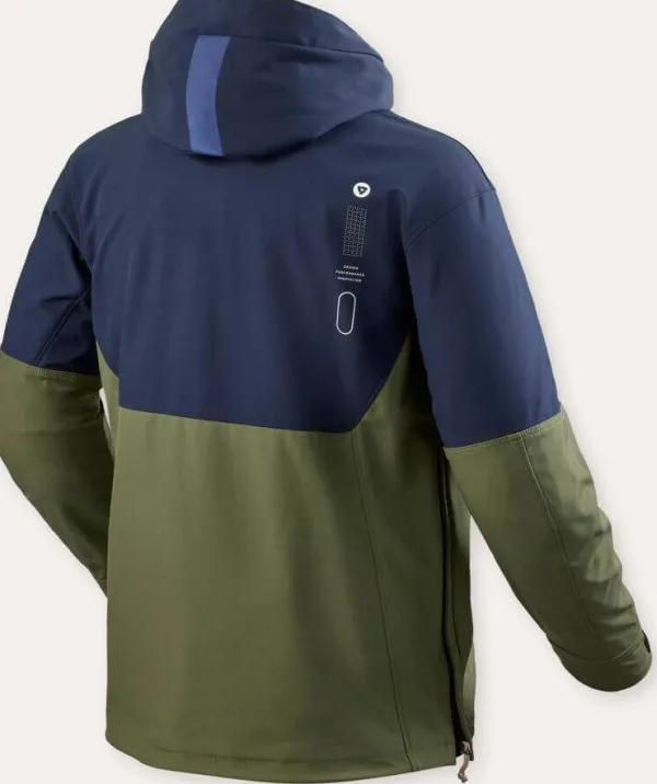 REV'IT Photon Motorjas Smock Dark Blue/Green> Motorjassen