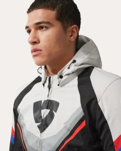 REV'IT Quantum 3 H2O Motorjas Black/Light Grey><noscript><img width=