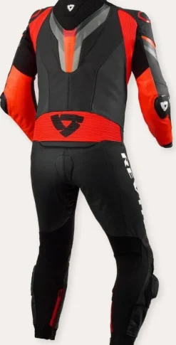 REV'IT Quantum 3 One Piece Anthracite/Neon Red> Motorpakken