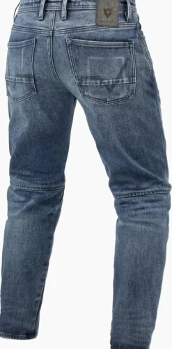REV'IT Rilan TF Motorjeans Medium Blue Vintage> Motorjeans